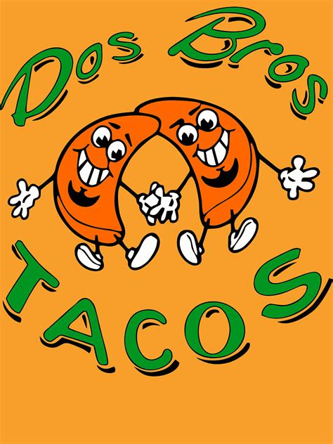 Dos bros tacos - Designed and Sold by slyFinch. 2 bros, 1 taco stand. Dos Bros Tacos! Color: Yellow. Fit: Male Fit Female Fit. Style: Size: S M L XL 2XL 3XL 4XL 5XL.